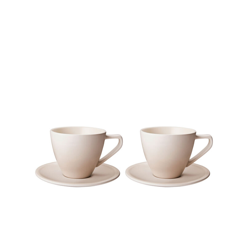 Set of 2 Stoneware Minimalist Cappuccino Cups Le Creuset Le Creuset